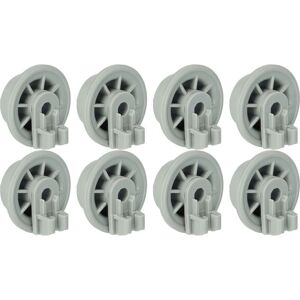 vhbw 8x Basket Roller for Neff Dishwasher - Diameter 35 mm Light grey vhbw 8x Basket Roller for Neff Dishwasher - Diameter 35 mm Light grey