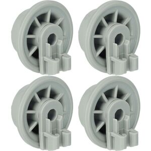 vhbw 4x Basket Roller for Dishwasher - Light grey - 35 mm - Replacement for Küppersbusch vhbw 4x Basket Roller for Dishwasher - Light grey - 35 mm - Replacement for Küppersbusch