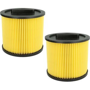 vhbw 2x Vacuum cleaner cartridge filter - Yellow vhbw 2x Vacuum cleaner cartridge filter - Yellow