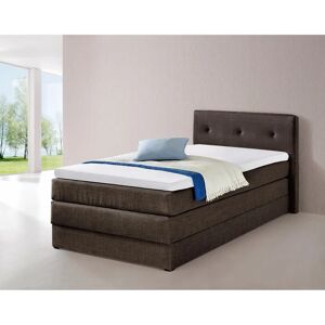 HAPO Boxspringbett - 100x200cm - Braun - Komplett mit Bettkasten HAPO Boxspringbett - 100x200cm - Braun - Komplett mit Bettkasten
