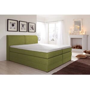 HAPO Grünes Boxspringbett - 180x200cm - 7-Zonen-Kaltschaummatratze HAPO Grünes Boxspringbett - 180x200cm - 7-Zonen-Kaltschaummatratze
