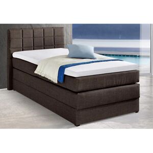 HAPO Boxspringbett - Braun, 100x200 cm, Kein Härtegrad, mit Stauraum HAPO Boxspringbett - Braun, 100x200 cm, Kein Härtegrad, mit Stauraum
