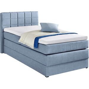 HAPO Blau Boxspringbett mit Stauraum - Komplett, 100x200cm HAPO Blau Boxspringbett mit Stauraum - Komplett, 100x200cm