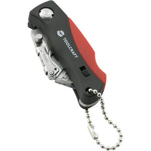 Mini-uniwersalny nóż Toolcraft - Składany, 2K ostrza Mini-uniwersalny nóż Toolcraft - Składany, 2K ostrza