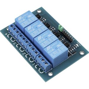 TRU Components Relais Modul 4-fach - 4-Kanal-Relaismodul TRU Components Relais Modul 4-fach - 4-Kanal-Relaismodul