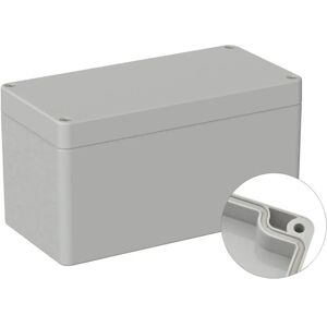 TRU Components TC-9065664 Industriegehäuse - IP66, Grau, 160x80x85mm TRU Components TC-9065664 Industriegehäuse - IP66, Grau, 160x80x85mm