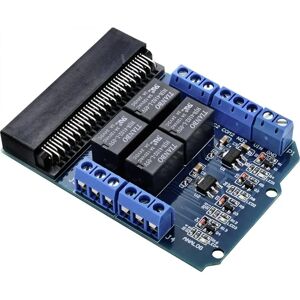 Tru Components TC-9072504 Microbit Relaismodul - Relais, 4-Kanal - Relaismodul für Microbit Tru Components TC-9072504 Microbit Relaismodul - Relais, 4-Kanal - Relaismodul für Microbit