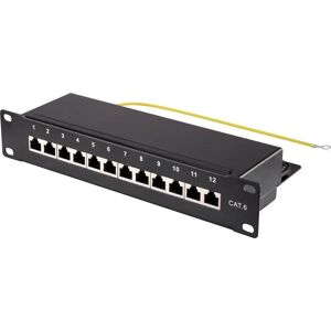 Renkforce 254 mm CAT 6 Patch Panel 1U - Network Equipment Renkforce 254 mm CAT 6 Patch Panel 1U - Network Equipment