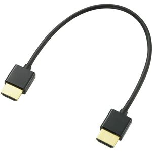 SpeaKa Professional SP-9076308 HDMI Cable - 0.2m - Black SpeaKa Professional SP-9076308 HDMI Cable - 0.2m - Black