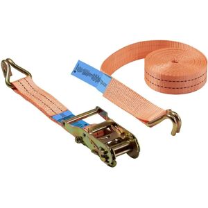 Toolcraft Ratchet Strap - 38mm x 6m - Heavy-duty Polyester Toolcraft Ratchet Strap - 38mm x 6m - Heavy-duty Polyester