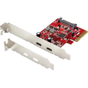 Renkforce RF-4599664 - USB Controller Card - USB-C, 2 Ports - PCIe Renkforce RF-4599664 - USB Controller Card - USB-C, 2 Ports - PCIe