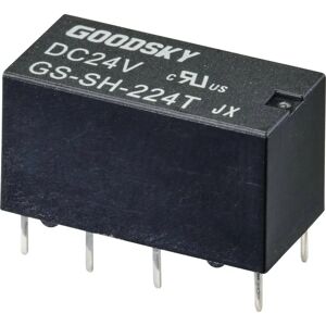 GoodSky GS-SH-224T Relais für PCB 24 V/DC - Kompakt DPDT GoodSky GS-SH-224T Relais für PCB 24 V/DC - Kompakt DPDT
