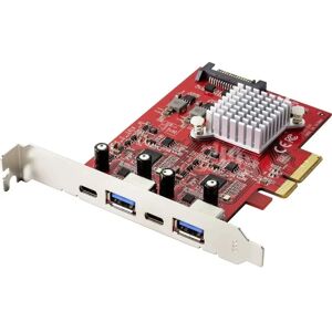 Renkforce RF-4679642 USB 3.2 Gen 2 Controller - 4 Ports, PCIe Renkforce RF-4679642 USB 3.2 Gen 2 Controller - 4 Ports, PCIe