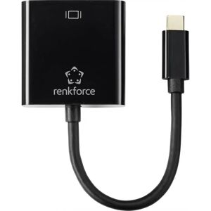 Renkforce RF-4679564 USB-C VGA Adapter - Video, Data Renkforce RF-4679564 USB-C VGA Adapter - Video, Data