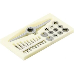 TOOLCRAFT TO-7106694 Set de tarauds - 30 pcs, M1 to M2.5 TOOLCRAFT TO-7106694 Set de tarauds - 30 pcs, M1 to M2.5