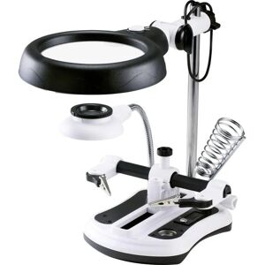 TOOLCRAFT LED-Lampe mit Lupe - 3W Kaltweiß TOOLCRAFT LED-Lampe mit Lupe - 3W Kaltweiß