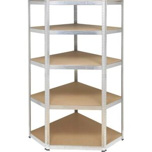 TOOLCRAFT KPW77 Silver Corner Shelf Module - Shelf Module TOOLCRAFT KPW77 Silver Corner Shelf Module - Shelf Module