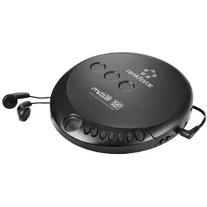 Renkforce RF-CDP-200 Tragbarer CD-Player - Schwarz Renkforce RF-CDP-200 Tragbarer CD-Player - Schwarz