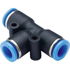 TRU Components TC-10462616 Messing T-stuk - Slangkoppeling TRU Components TC-10462616 Messing T-stuk - Slangkoppeling