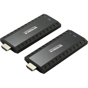 SpeaKa Professional HDMI Wireless Übertragung - 30m - HDMI, IP-basiert, Schwarz SpeaKa Professional HDMI Wireless Übertragung - 30m - HDMI, IP-basiert, Schwarz