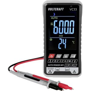 VOLTCRAFT VC33 Handmultimeter - ISO Kalibriertes Digitalmultimeter VOLTCRAFT VC33 Handmultimeter - ISO Kalibriertes Digitalmultimeter