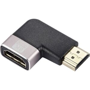 Speaka Professional SP-11302008 HDMI Adapter - 8K/4K 90° Winkel - Videos Kabel Speaka Professional SP-11302008 HDMI Adapter - 8K/4K 90° Winkel - Videos Kabel
