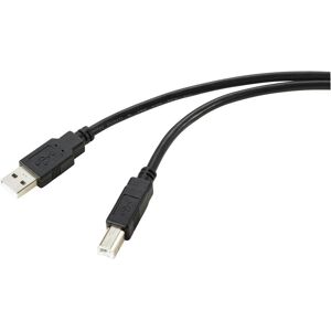 Renkforce RF-5720372 USB-Kabel - 20m, Schwarz, USB 2.0 Renkforce RF-5720372 USB-Kabel - 20m, Schwarz, USB 2.0