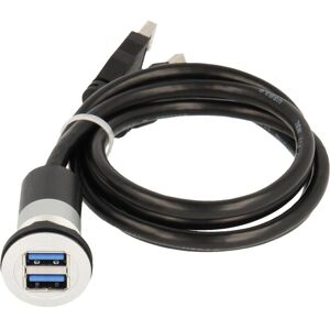Schlegel USB 3.0 Stecker - Silber - 60cm Schlegel USB 3.0 Stecker - Silber - 60cm