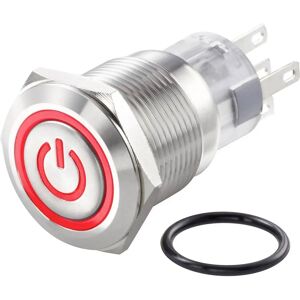 TruComponents TC-7494524 Anti vandalisme schakelaar - IP65, Rood TruComponents TC-7494524 Anti vandalisme schakelaar - IP65, Rood