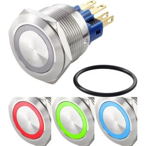 TRUCOMPONENTS 782642 Schakelaar - IP65, Multicolor LED, 250V AC TRUCOMPONENTS 782642 Schakelaar - IP65, Multicolor LED, 250V AC