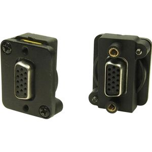 Adaptateur VGA Cliff CP30229BM - Connecteur VGA femelle - 1 pièce - Publicité Adaptateur VGA Cliff CP30229BM - Connecteur VGA femelle - 1 pièce - Publicité