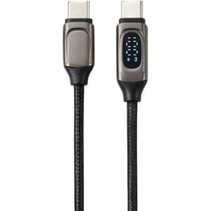 Renkforce RF-6249318 USB 2.0 Kabel - Sort - 1m - USB-C Renkforce RF-6249318 USB 2.0 Kabel - Sort - 1m - USB-C