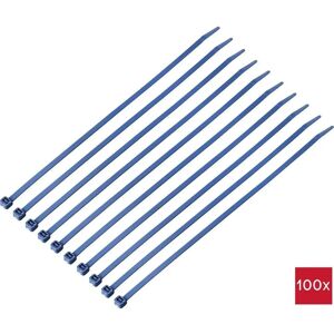 Tru Components TC-12533356 - Blå metallopdagbar kabelbinder Tru Components TC-12533356 - Blå metallopdagbar kabelbinder