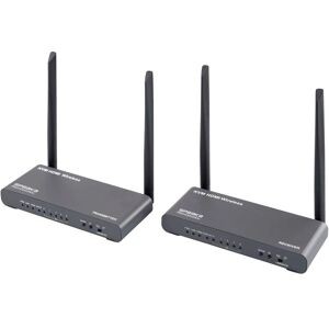 Trådlös HDMI-förlängare SpeaKa Professional SP-HDE-620 - 100m, 4K, KVM Trådlös HDMI-förlängare SpeaKa Professional SP-HDE-620 - 100m, 4K, KVM