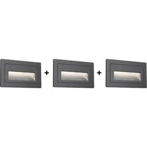 Paulmann Gartenbeleuchtung - Aktions-Set 3er LED Aussenwandleuchte Long (90 lm, IP44) Paulmann Gartenbeleuchtung - Aktions-Set 3er LED Aussenwandleuchte Long (90 lm, IP44)