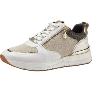 TAMARIS Almina Gouden Dames Plateau Sneakers - Sneakers TAMARIS Almina Gouden Dames Plateau Sneakers - Sneakers