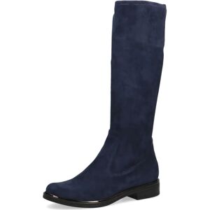 Bottes hautes Caprice - Vegan, talon 20mm, Bleu - Publicité Bottes hautes Caprice - Vegan, talon 20mm, Bleu - Publicité