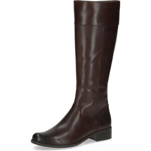 Caprice 25511 41 337 Dunkelbraune Leder Lange Stiefel - Stiefel Caprice 25511 41 337 Dunkelbraune Leder Lange Stiefel - Stiefel