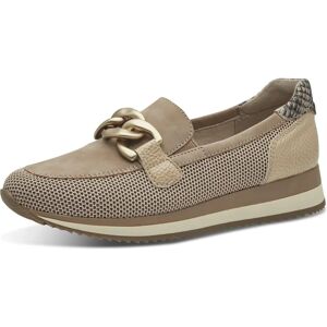 Jana Schuhe Slipper mit dicker Sohle vegan braun taupe Jana Schuhe Slipper mit dicker Sohle vegan braun taupe