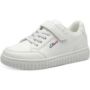 S. Oliver Weiße Mädchen Sneakers - Freizeit Schuhe für Kinder S. Oliver Weiße Mädchen Sneakers - Freizeit Schuhe für Kinder