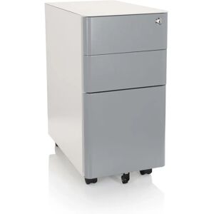 hjh OFFICE COLOR I Classeur à roulettes - Rangement en acier verrouillable - Publicité hjh OFFICE COLOR I Classeur à roulettes - Rangement en acier verrouillable - Publicité