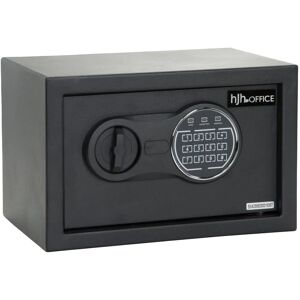 HJH OFFICE Cofre de segurança Compacto III - Preto, 8,5L, Fechadura eletrônica HJH OFFICE Cofre de segurança Compacto III - Preto, 8,5L, Fechadura eletrônica