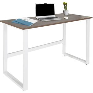 hjh OFFICE WORKSPACE LIGHT I 120x60 - Walnuss / Weiß Schreibtisch hjh OFFICE WORKSPACE LIGHT I 120x60 - Walnuss / Weiß Schreibtisch