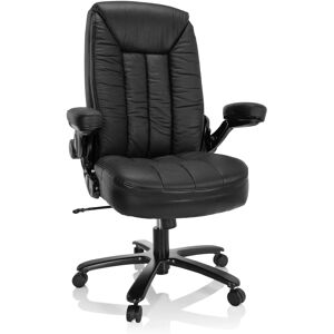 HJH OFFICE Instructor III XXL Ergonomischer Bürostuhl - Schwarzes Leder HJH OFFICE Instructor III XXL Ergonomischer Bürostuhl - Schwarzes Leder