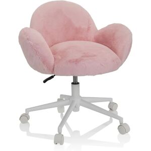 hjh OFFICE KID TEDDY - Drehbarer Kinderdrehstuhl Rosa hjh OFFICE KID TEDDY - Drehbarer Kinderdrehstuhl Rosa