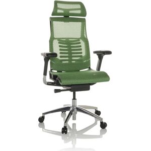 hjh OFFICE DYNAFIT II Ergonomische Bureaustoel - Groen - Ademend meshweefsel hjh OFFICE DYNAFIT II Ergonomische Bureaustoel - Groen - Ademend meshweefsel