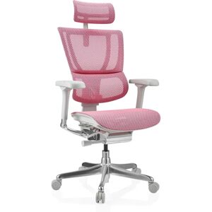 hjh OFFICE Ergohuman Slim G Mesh Roze Bureaustoel hjh OFFICE Ergohuman Slim G Mesh Roze Bureaustoel
