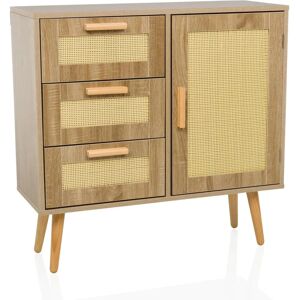 hjh LIVING Stryn - Sideboard - Boho Stil - Ljusbrun hjh LIVING Stryn - Sideboard - Boho Stil - Ljusbrun