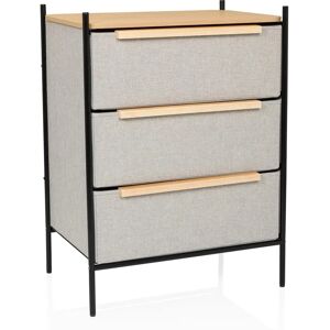 hjh LIVING STUVAR - Ladekast Taupe - Dressoir hjh LIVING STUVAR - Ladekast Taupe - Dressoir