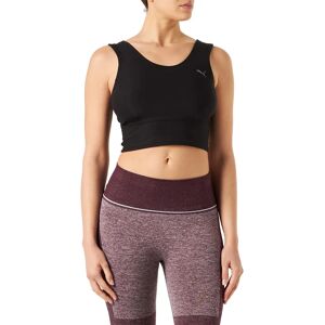 Puma Yogini Luxe Crop - Training Tank - Black - L Puma Yogini Luxe Crop - Training Tank - Black - L